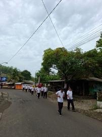 Jaga Kesehatan dan Kekompakan, Kalurahan Sidoharjo Adakan Jalan Sehat Bersama